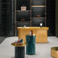 Carrelage Effet Zellige Noir FUSION Nero 6x25cm - Les Carreaux de Jean-Les Carreaux De Jean  Clearance