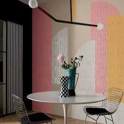 Les Carreaux De Jean Carrelage Effet Zellige Rose LUZ Rosa 5,3x30cm - Les Carreaux de Jean