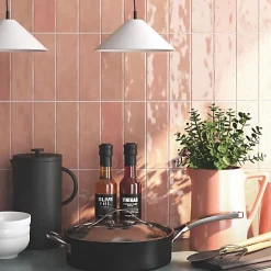 Carrelage Effet Zellige Rose NOLITA Rosa 6,5x20 - Les Carreaux de Jean-Les Carreaux De Jean Online