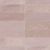 Ro'Ma Carrelage Carrelage effet Zellige Rose 20x6,5x0,85 cm Brillant Orisel - Mur intérieur -