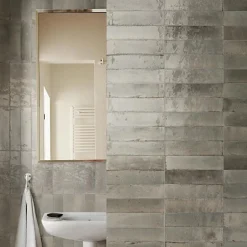 Les Carreaux De Jean  Carrelage Effet Zellige TANGER 6x24 Greige - Les Carreaux de Jean