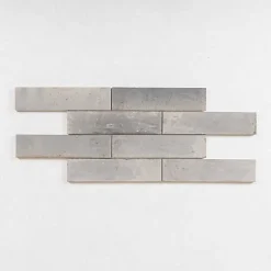 Les Carreaux De Jean  Carrelage Effet Zellige TANGER 6x24 Greige - Les Carreaux de Jean