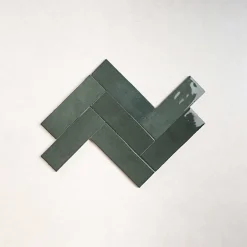 Carrelage Effet Zellige Vert NOLITA Verde 6,5x20 - Les Carreaux de Jean-Les Carreaux De Jean  Sale