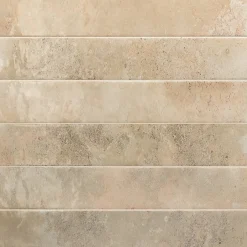 Concept Mosaïque carrelage effet zellige 5x40 cm BALI ALMOND