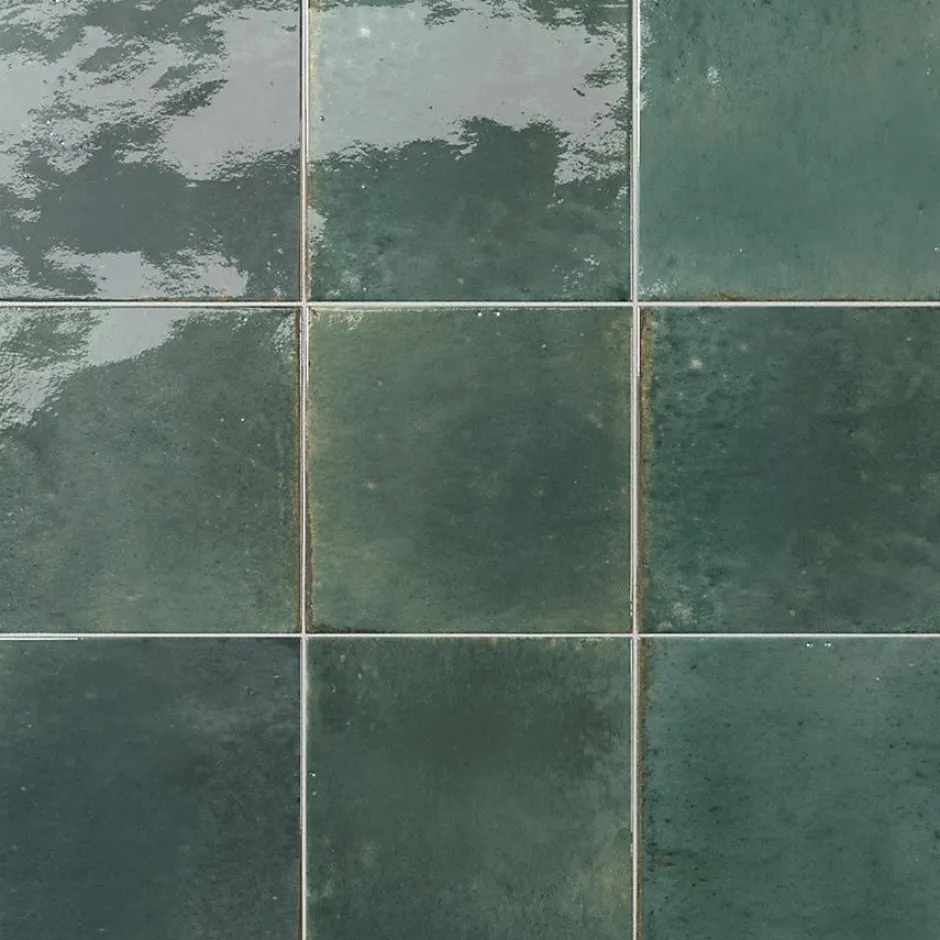 Carrelage effet zellige 14,7x14,7 cm AGADIR SELVA-Concept Mosaïque Online