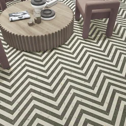 Carrelage extérieur antidérapant effet terrazzo 80x80 cm NIZA-R Antideslizante Beige-Eiffel art construction Sale