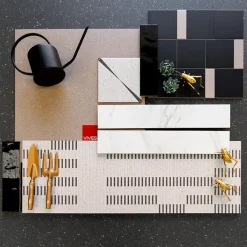 Carrelage extérieur antidérapant effet terrazzo grand format beige 80x80 cm MICRA R Crema GRIP-Eiffel art construction Discount