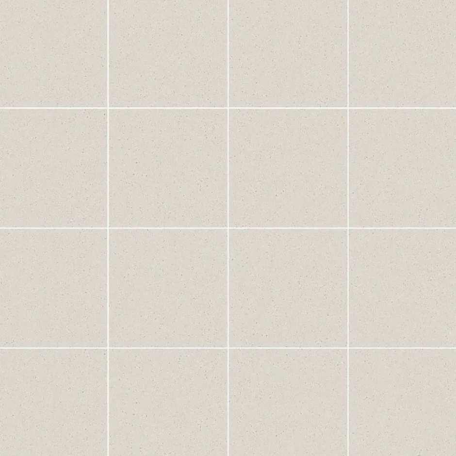 Carrelage extérieur antidérapant effet terrazzo grand format blanc 80x80 cm MICRA R Blanco GRIP-Eiffel art construction New