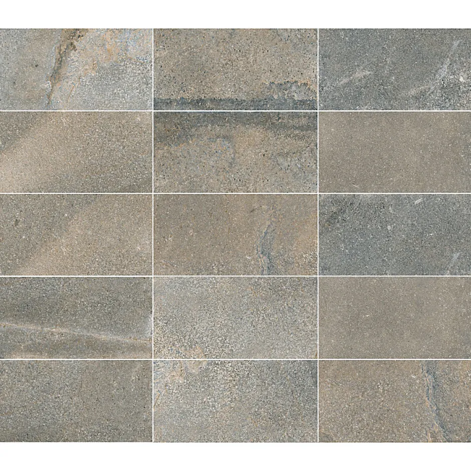 Carrelage extérieur antidérapant effet pierre naturelle 30x60 cm BALI Grafito-Eiffel art construction Best