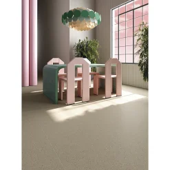 Carrelage extérieur antidérapant effet terrazzo grand format marron 80x80 cm MICRA R Umbra GRIP-Eiffel art construction Sale
