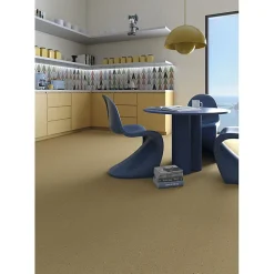 Eiffel art construction Carrelage extérieur antidérapant effet terrazzo grand format terre 80x80 cm MICRA R Siena GRIP