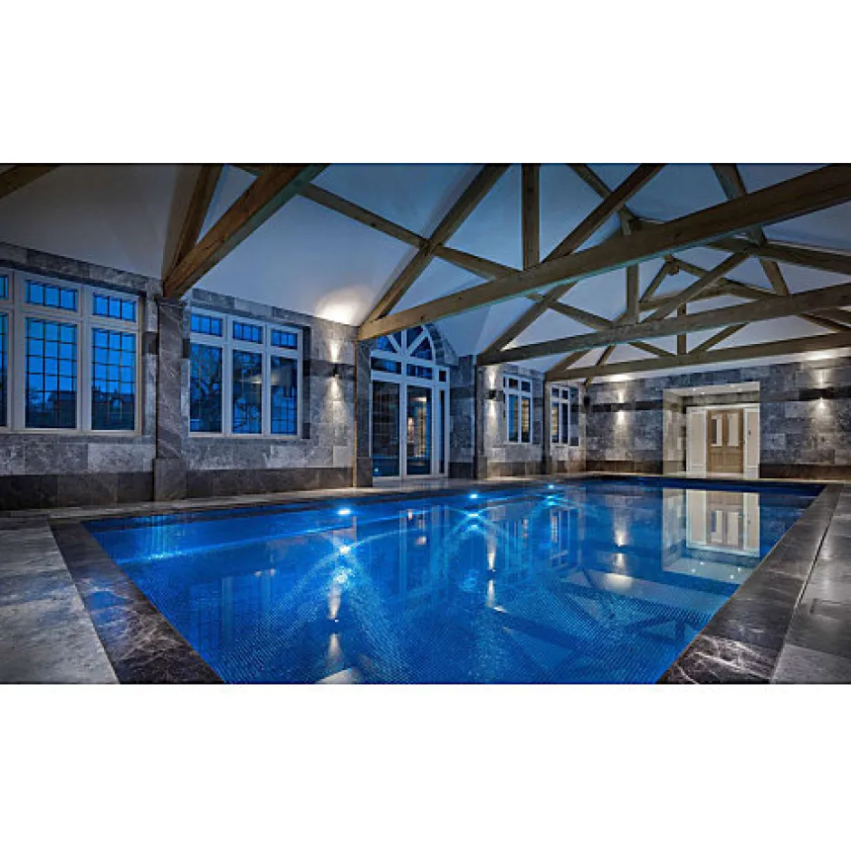 Aelle Carrelage Carrelage extérieur antidérapant effet pierre beige 120x120 cm SEINE R CREMA