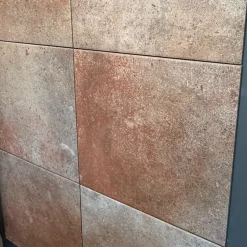 Aelle Carrelage Carrelage extérieur effet pierre méditerranéenne rustique 33,3x33,3 cm - MYK-PALA