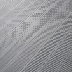 GoodHome Carrelage extérieur Kontempo anthracite 37 x 75 cm (vendu au carton)