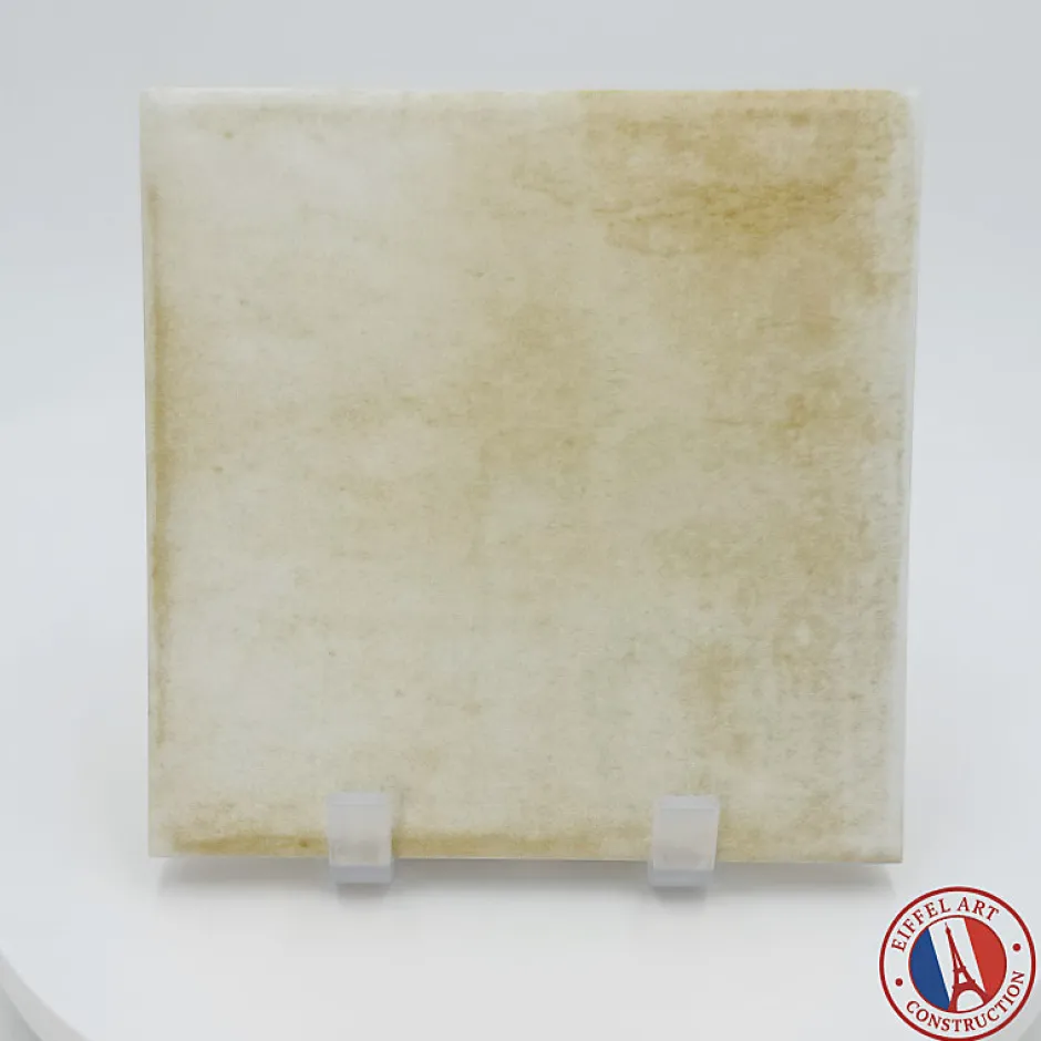 Carrelage extérieur piscine carré beige mate 15x15 cm SPA&POOLS CANVAS MAT-Aelle Carrelage Clearance