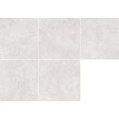 Carrelage extérieur sol et mur en grés cérame émaillé Prisma perla effet pierre matifié 60x60 cm- Clearance