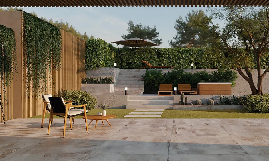 Energie Ker Carrelage Flatiron Silver - Mat 120 x 60cm ( vendu par boite de 1,44 m² )