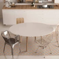 Gioia Materia Carrelage grès cérame effet carreau ciment Valencia Carmen 25x25 cm Orange - Mat - boîte de 1.13 m2