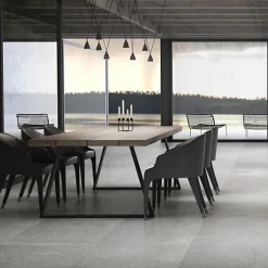 Carrelage grès cérame effet métal Alchemy 7.0 Hexagone 29x25 cm Blanc - Naturel - boîte de 0.94 m2-Gioia Materia