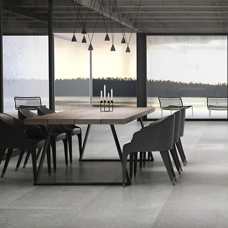 Carrelage grès cérame effet métal Alchemy 7.0 Hexagone 29x25 cm Blanc - Naturel - boîte de 0.94 m2-Gioia Materia