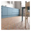 Carrelage grès cérame effet rustique AL ANDALUS Cabochon Blue grass - Brillant / Poli - boîte de 0.13 m2-Gioia Materia Online
