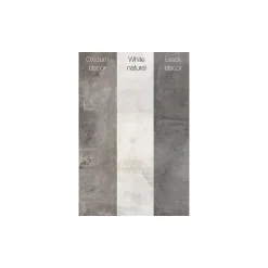 Carrelage grès cérame effet béton brut TATTOO 120x60 cm Blanc - - boîte de m2-Gioia Materia New