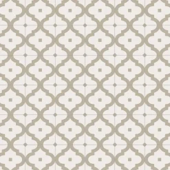 Carrelage grès cérame effet carreau de ciment MAORI LADAKHI 20x20 cm Taupe - Mat - boîte de 1 m2-Gioia Materia Best