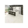 Carrelage grès cérame effet marbre MARMOLIGHT 120x120 cm Blanc - Brillant / Poli - boîte de 1.42 m2-Gioia Materia Clearance