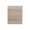 Carrelage grès cérame FENG 30x6cm 30x6 cm Taupe - - boîte de 0.50 m2-Gioia Materia