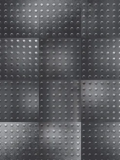 Carrelage Signature Carrelage imitant le metal 20X20 Decor Lisse Facon Ad Noir 11mm - vendu par boite de 1 m2 soit 25 carreaux -