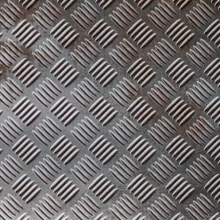 Carrelage imitant le metal 20X20 Decor Lisse Facon Ad Gris 11mm - vendu par boite de 1 m2 soit 25 carreaux --Carrelage Signature Sale