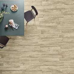 Love Carrelage imitation bois - Série WOODEN - Dimensions: 20 x100 cm - Beige