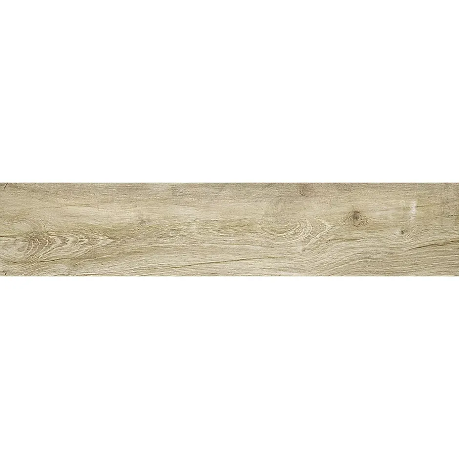 Love Carrelage imitation bois - Plinthe - Série WOODEN - Dimensions: 8 x100 mm - Beige