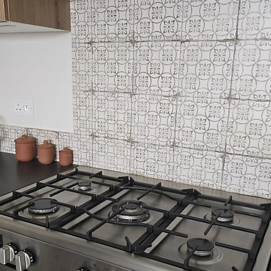 Les Carreaux De Jean Carrelage Imitation Carreaux de Ciment GRAFTON 20x20 Capel Taupe - Les Carreaux de Jean