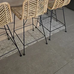 Les Carreaux De Jean Carrelage Imitation Carreaux de Ciment GRAFTON 20x20 Capel Taupe - Les Carreaux de Jean