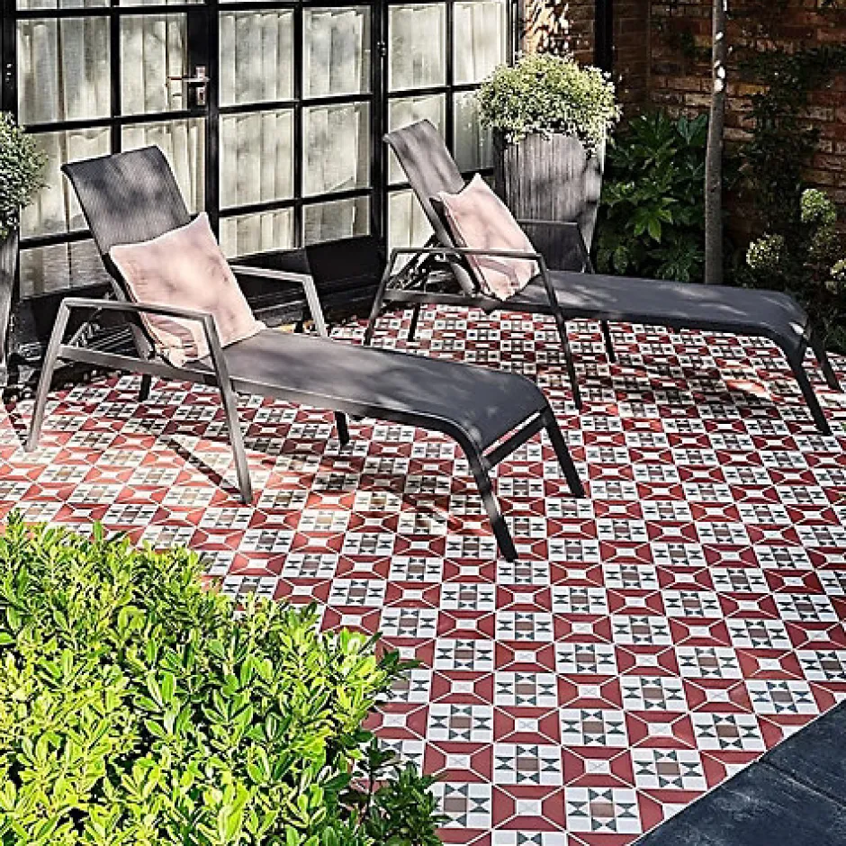 Carrelage Imitation Carreaux de Ciment KOMPAS 20x20 Vetro - Les Carreaux de Jean-Les Carreaux De Jean Best