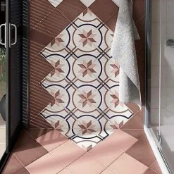 Carrelage Imitation Carreaux de Ciment ART NOUVEAU DECOR 20x20 Embassy Colour - Les Carreaux de Jean-Gioia Materia Hot