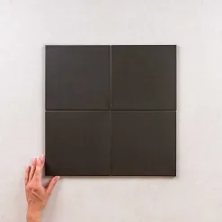 Les Carreaux De Jean  Carrelage Imitation Carreaux de Ciment KOMPAS 20x20 Vera Black - Les Carreaux de Jean