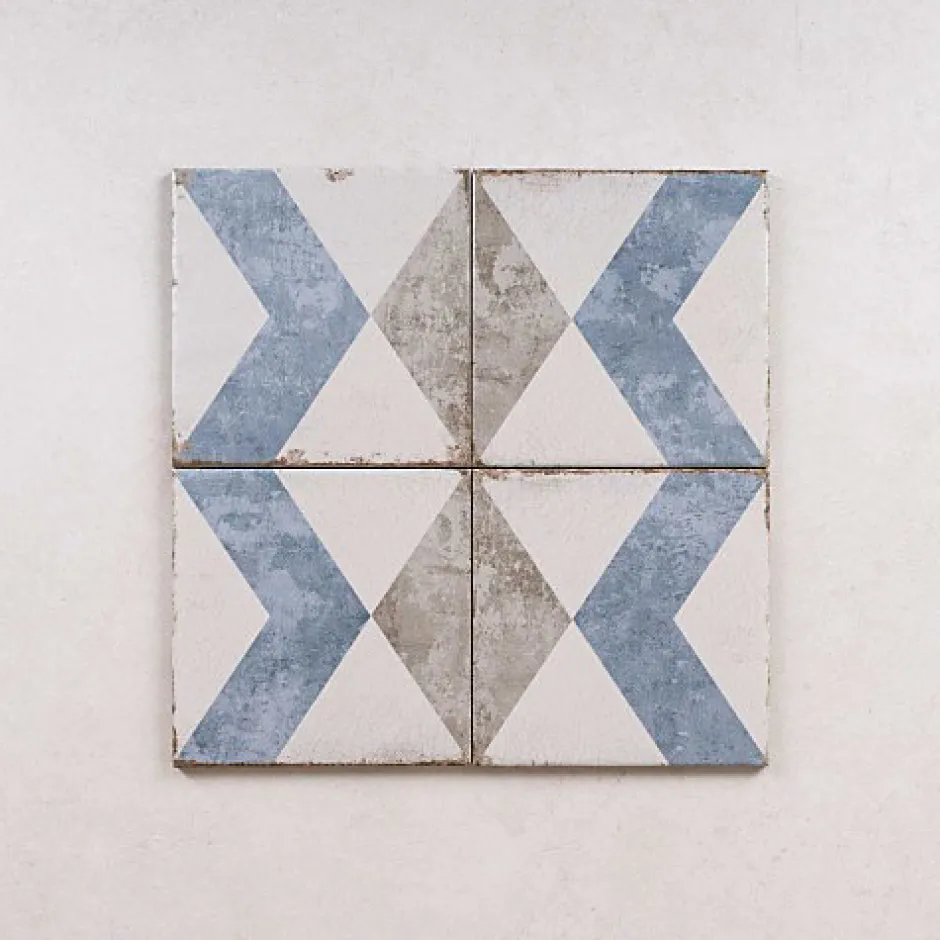 Carrelage Imitation Carreaux de Ciment GRAFTON 20x20 Parnel - Les Carreaux de Jean-Les Carreaux De Jean