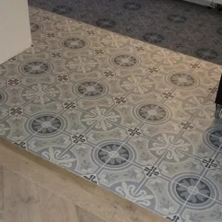 Carrelage Imitation Carreaux de Ciment LA MADELEINE 20x20 Lilou Ocean - Les Carreaux de Jean-Les Carreaux De Jean  Hot