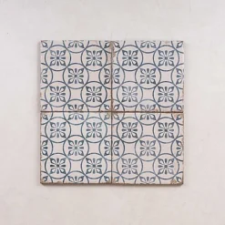 Les Carreaux De Jean  Carrelage Imitation Carreaux de Ciment GRAFTON 20x20 Capel Blue - Les Carreaux de Jean