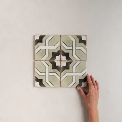 Les Carreaux De Jean  Carrelage Imitation Carreaux De Ciment 12,5x12,5 CASABLANCA Torres - Les Carreaux de Jean