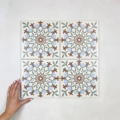 Les Carreaux De Jean Carrelage Imitation Carreaux de Ciment LA MADELEINE 20x20 Clea - Les Carreaux de Jean