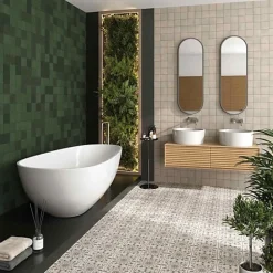 Les Carreaux De Jean  Carrelage Imitation Carreaux de Ciment LA MADELEINE 20x20 Clea - Les Carreaux de Jean