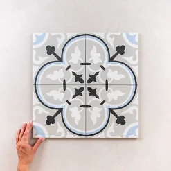 Carrelage Imitation Carreaux de Ciment METROPOLIS 20x20 Leander - Les Carreaux de Jean-Les Carreaux De Jean  New