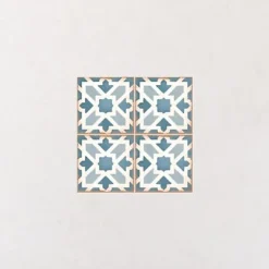 Les Carreaux De Jean  Carrelage Imitation Carreaux De Ciment 12,5x12,5 CASABLANCA Gaza - Les Carreaux de Jean