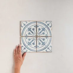 Les Carreaux De Jean  Carrelage Imitation Carreaux De Ciment 12,5x12,5 CASABLANCA Ziane - Les Carreaux de Jean