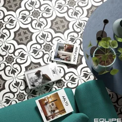 Les Carreaux De Jean  Carrelage Imitation Carreaux De Ciment 20x20 RIVOLI Loiba - Les Carreaux de Jean