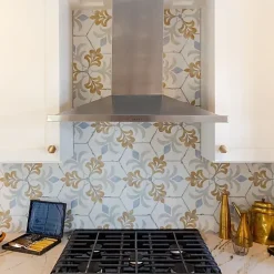 Les Carreaux De Jean  Carrelage Imitation Carreaux de Ciment BOHEMIA 21x25 Lola - Les Carreaux de Jean