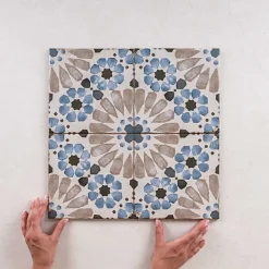 Carrelage Imitation Carreaux de Ciment GRAFTON 20x20 Mina - Les Carreaux de Jean-Les Carreaux De Jean  Outlet